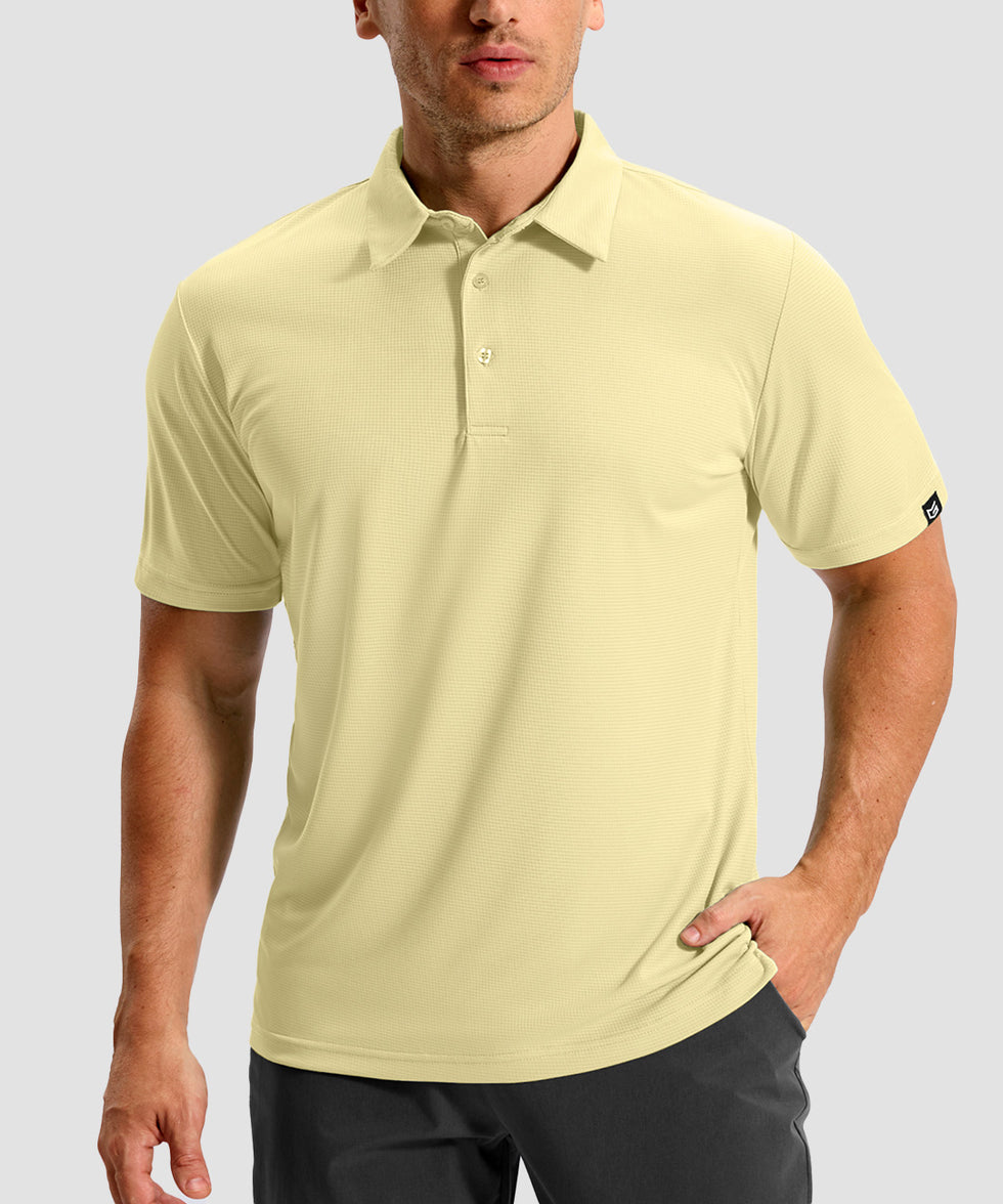Reflective Side Slit Polo