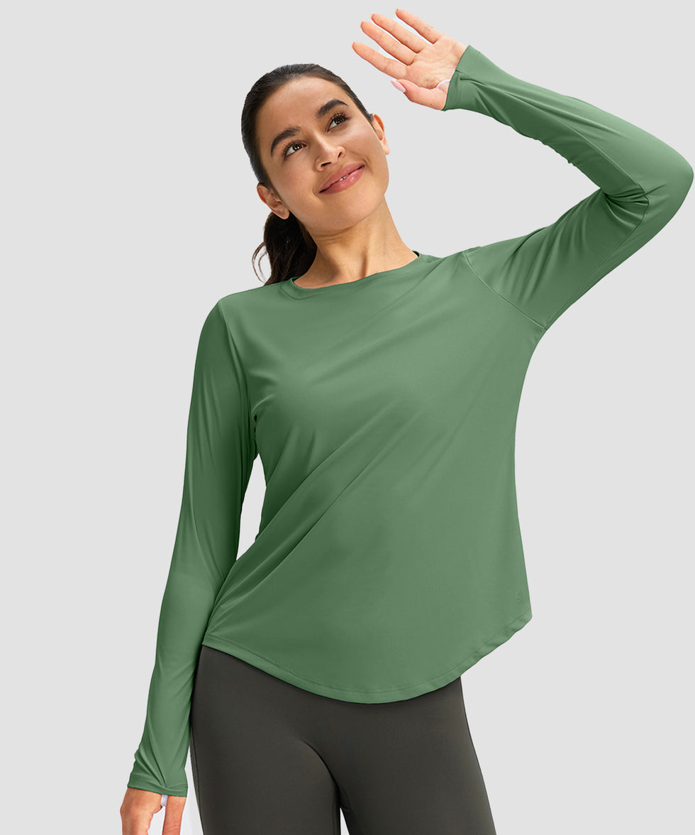 Lightweight High-low Long Sleeve