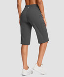 V-waist With Pockets Bermuda Short 14''