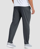 Drawstring With Pockets Stretchy Sweatpants