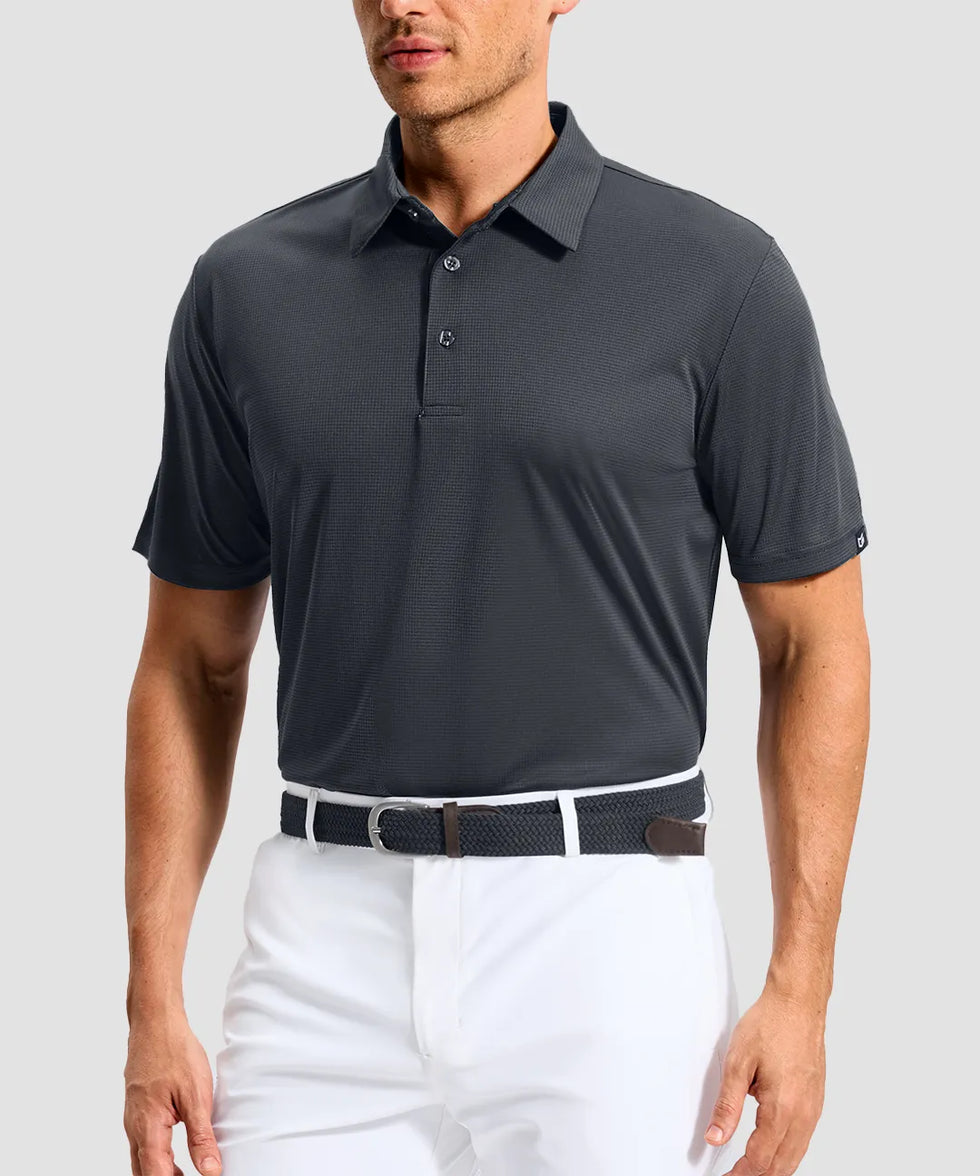 Reflective Side Slit Polo