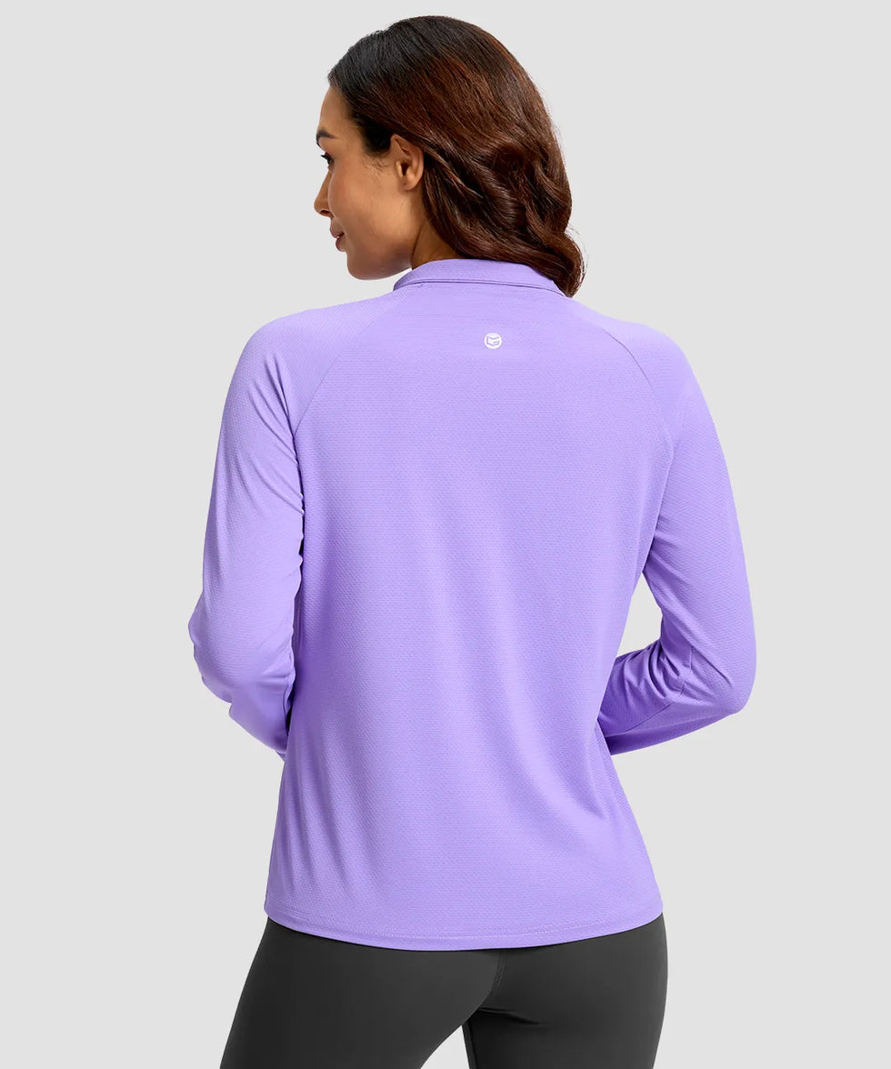 UV Protection Zip Up 4 Pockets Jacket