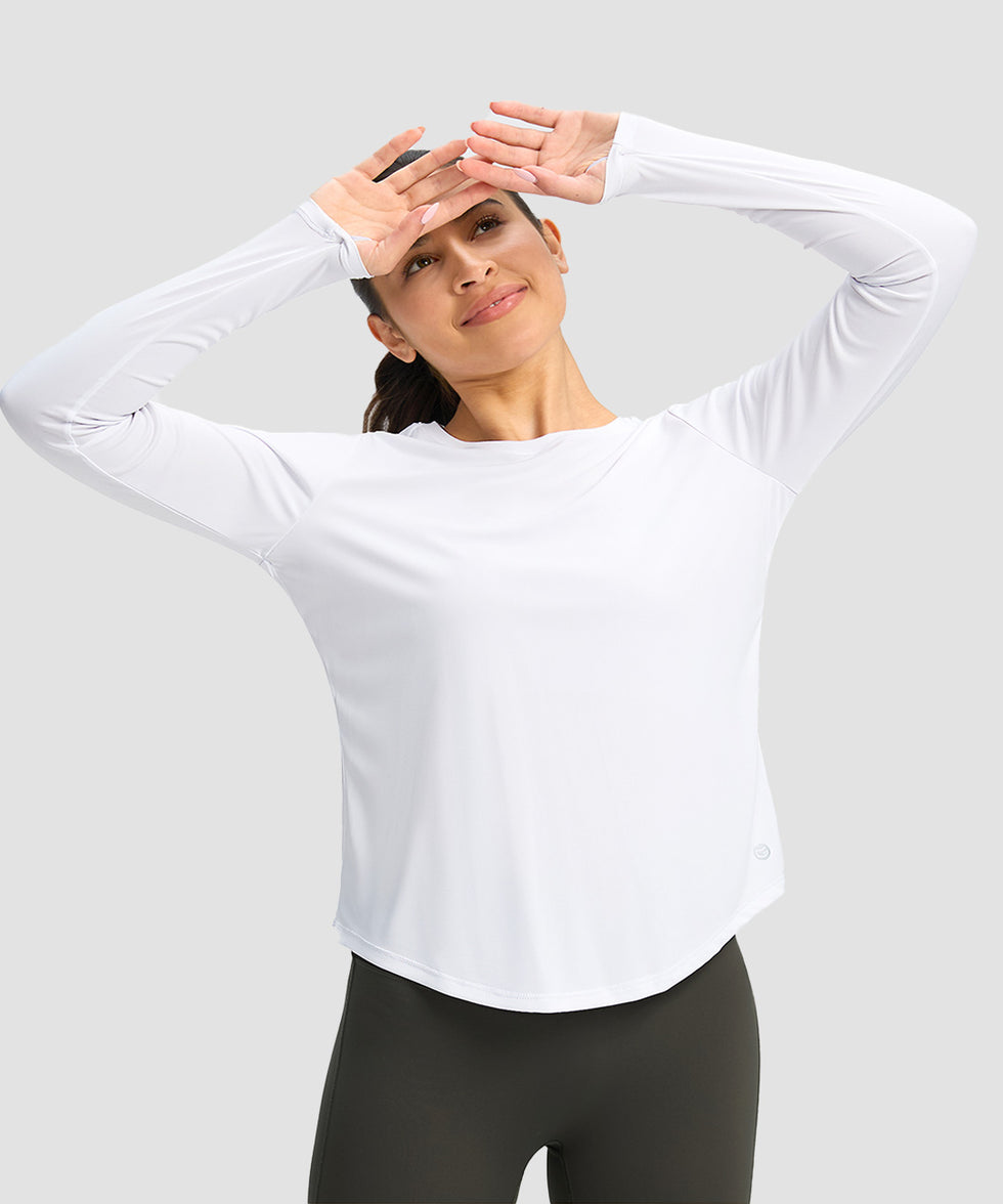 Lightweight High-low Long Sleeve