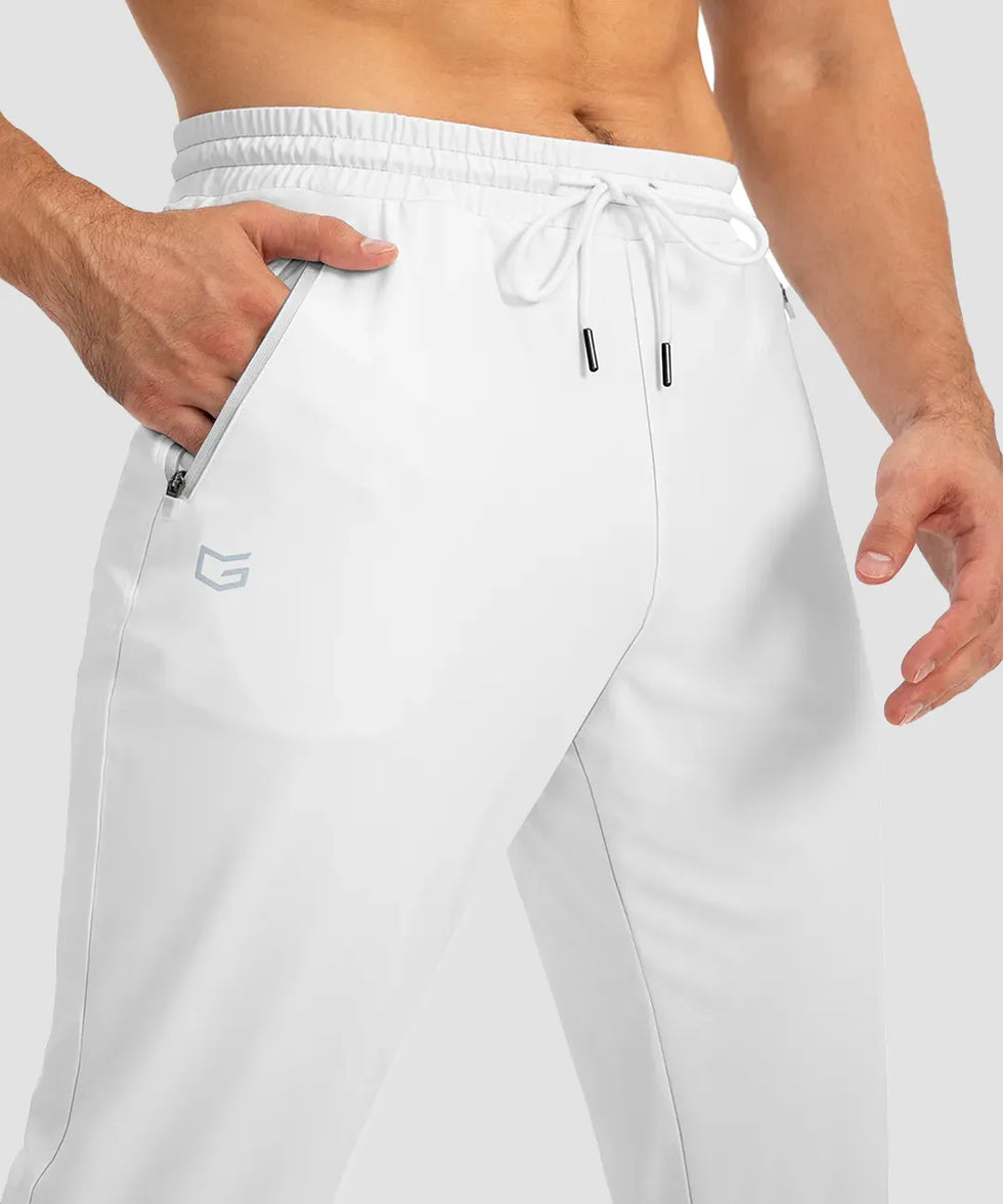 Drawstring With 3 Zipper Pockets Pants
