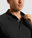 Reflective Side Slit Polo
