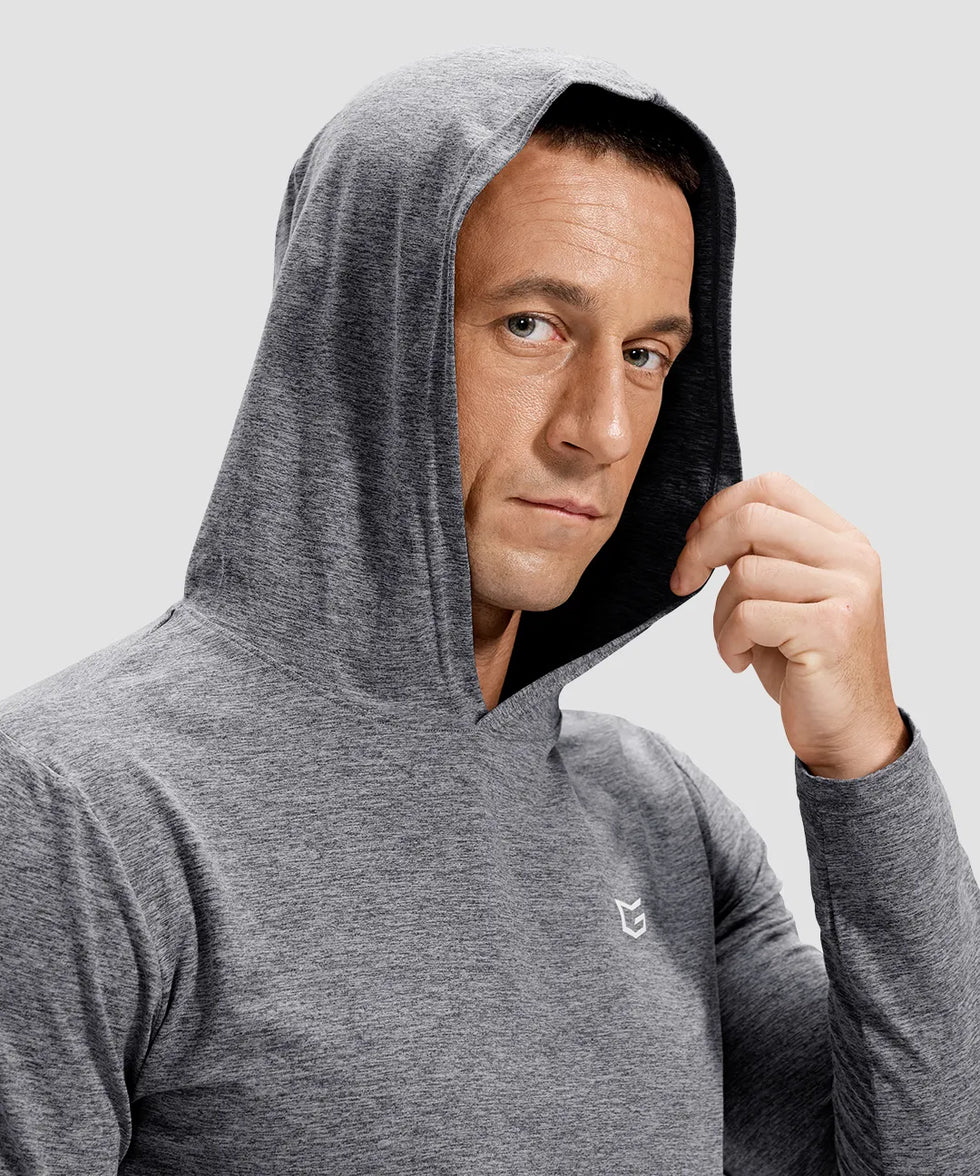 Lightweight Athletic No Strings Hoodie