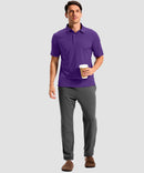 Reflective Side Slit Polo
