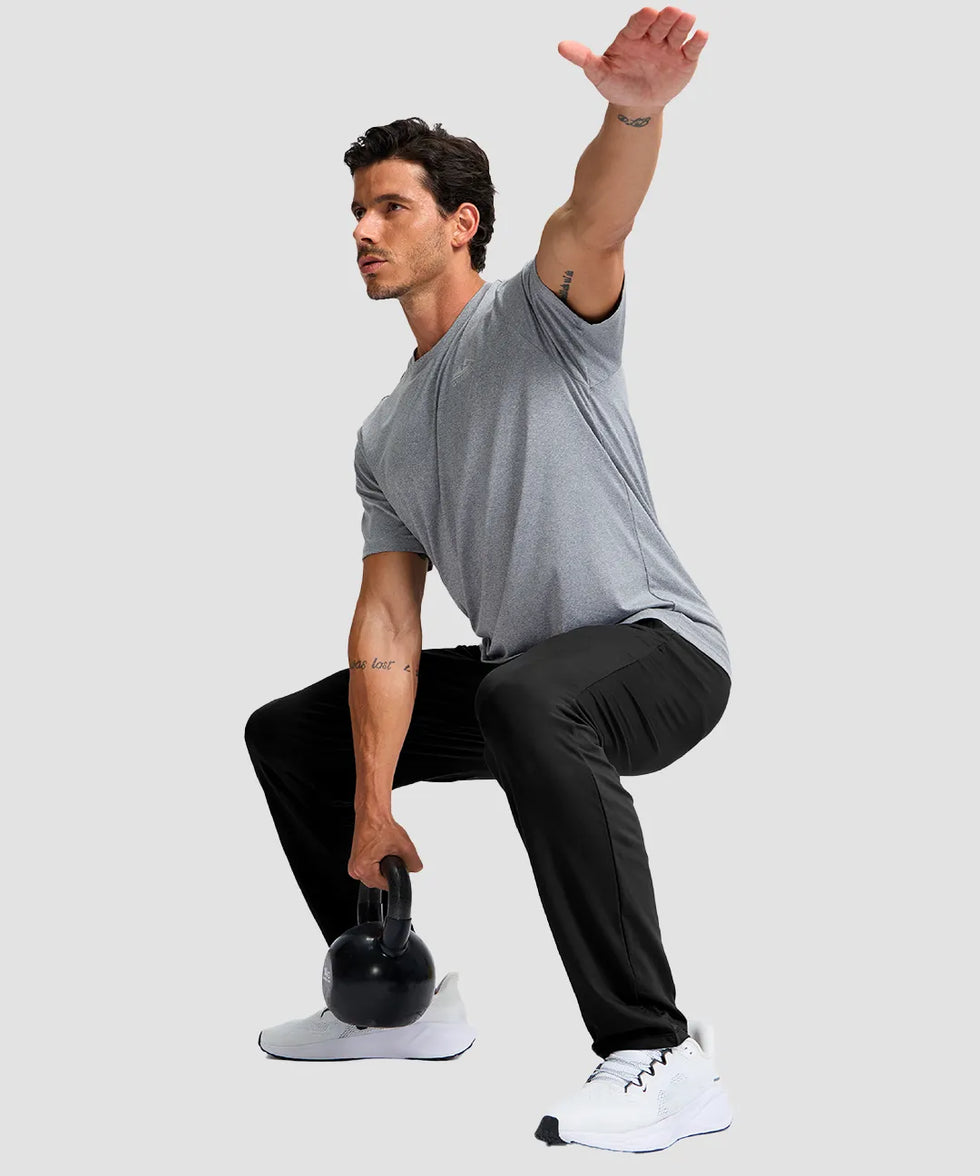 Drawstring With Pockets Stretchy Sweatpants