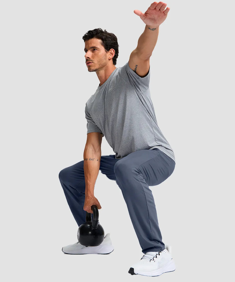Drawstring With Pockets Stretchy Sweatpants