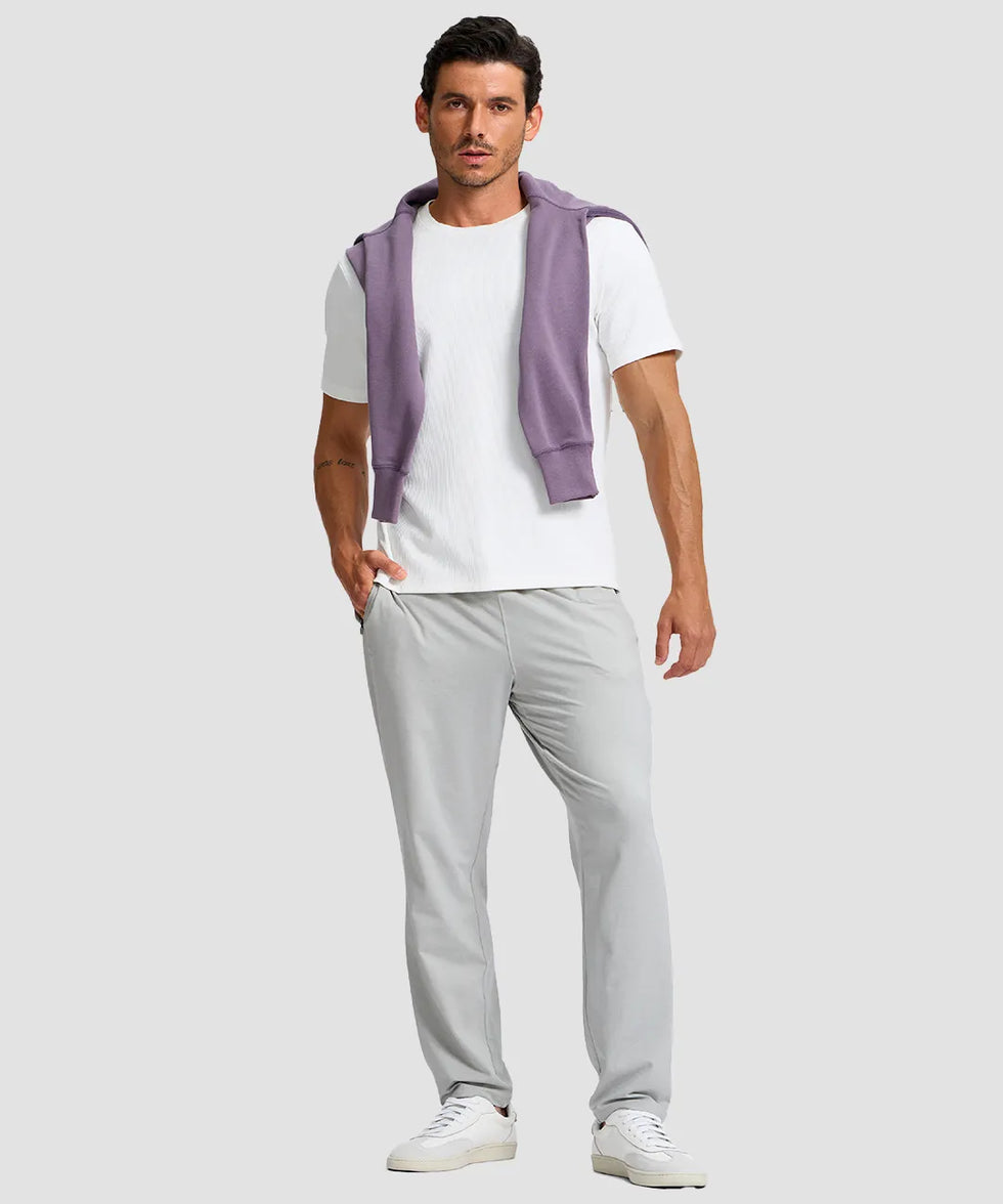 Drawstring With Pockets Stretchy Sweatpants