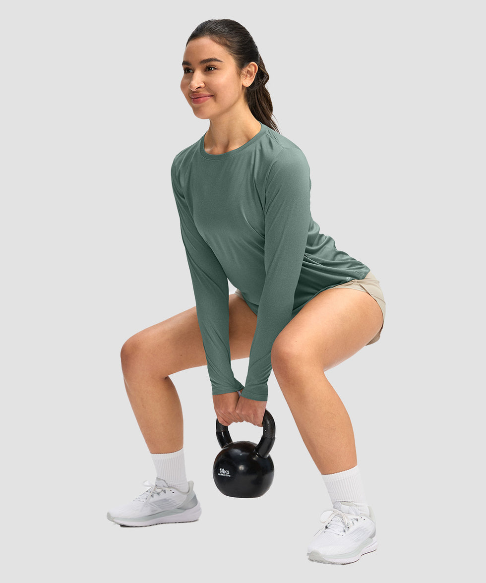 Lightweight High-low Long Sleeve
