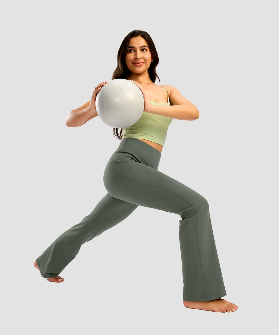 High Waist Flare Leggings