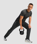 Fleece-Lined Zip Pockets Stretch Tapered Pants