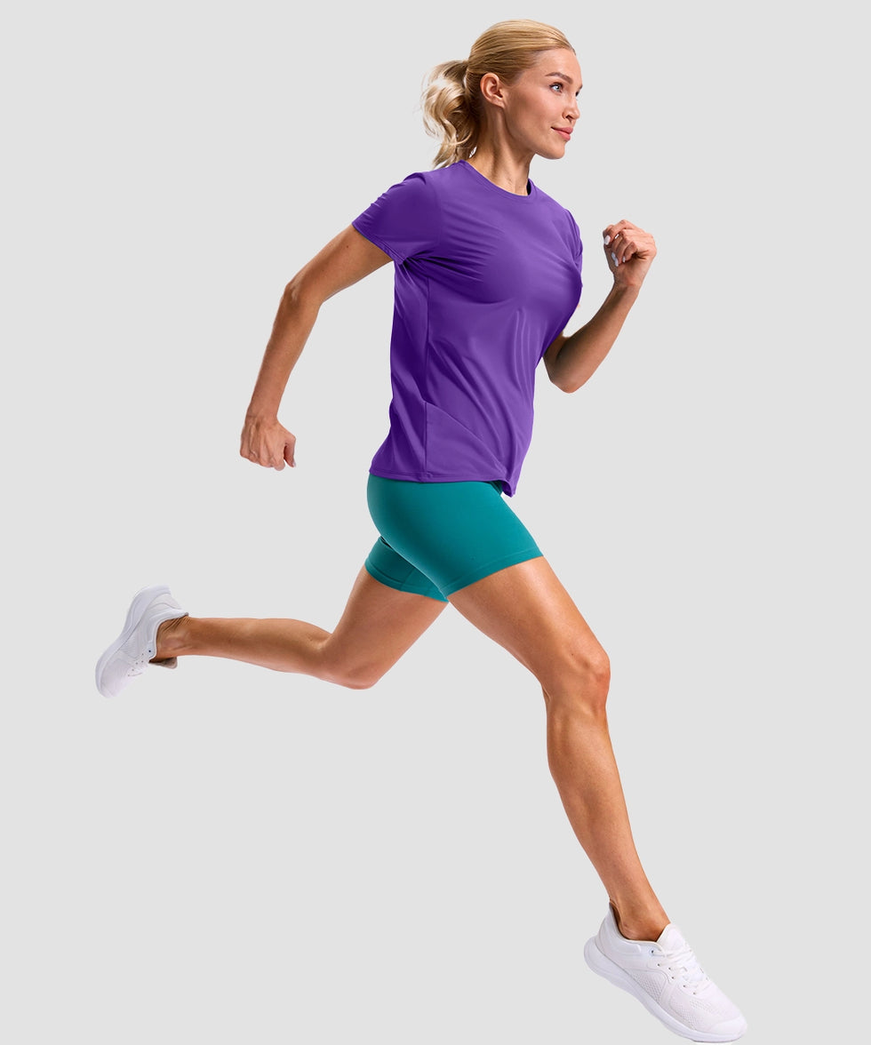 Dry Fit Hip-Length Short Sleeve