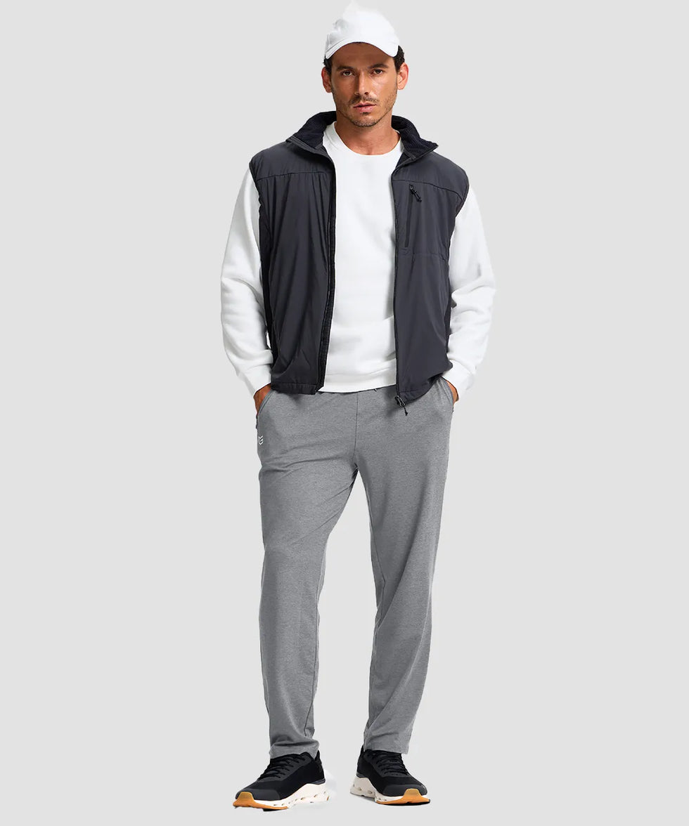Drawstring With Pockets Stretchy Sweatpants