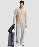 Quarter Zip Golf Pullover With Chest Pocket