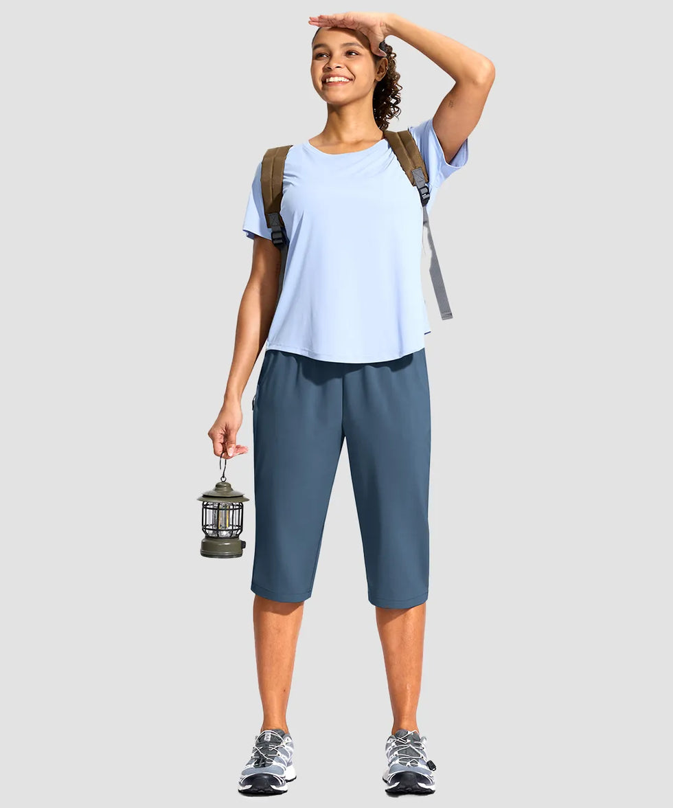 15" Quick-Dry Hiking Cargo Shorts