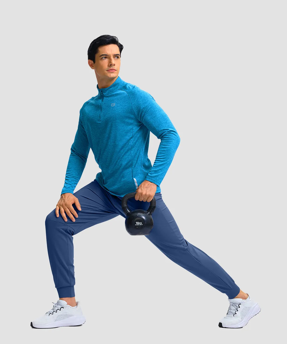 Fleece-Lined Athletic Joggers