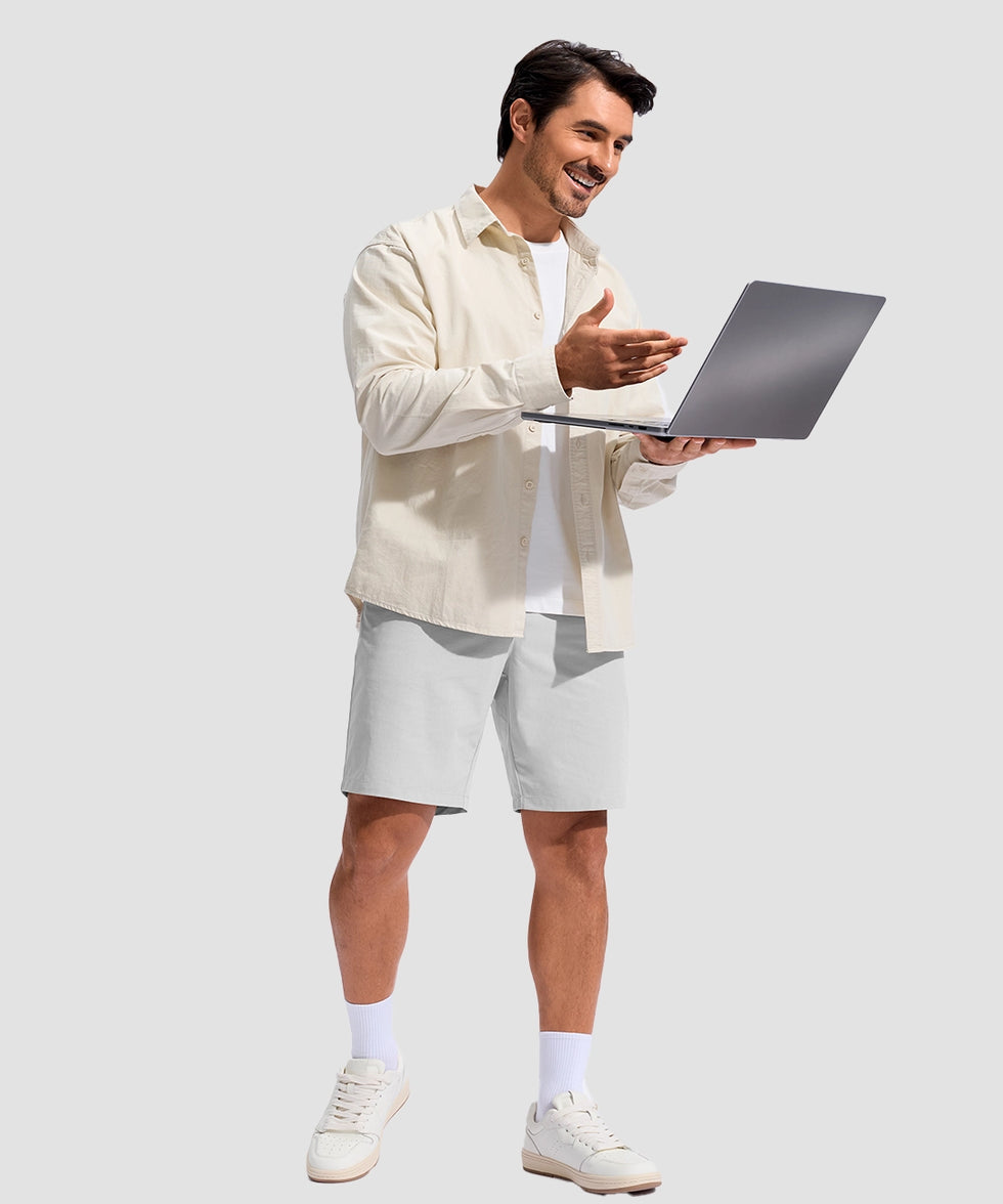 3 Pockets Men's 9" Golf Shorts