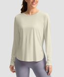 UV Protection Side Slit Long Sleeve