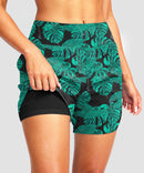 Sun Protection V Slits Lined Board Short 5''