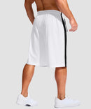 Mesh Contrast Drawstring Short 11''