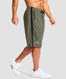 Mesh Contrast Drawstring Short 11''