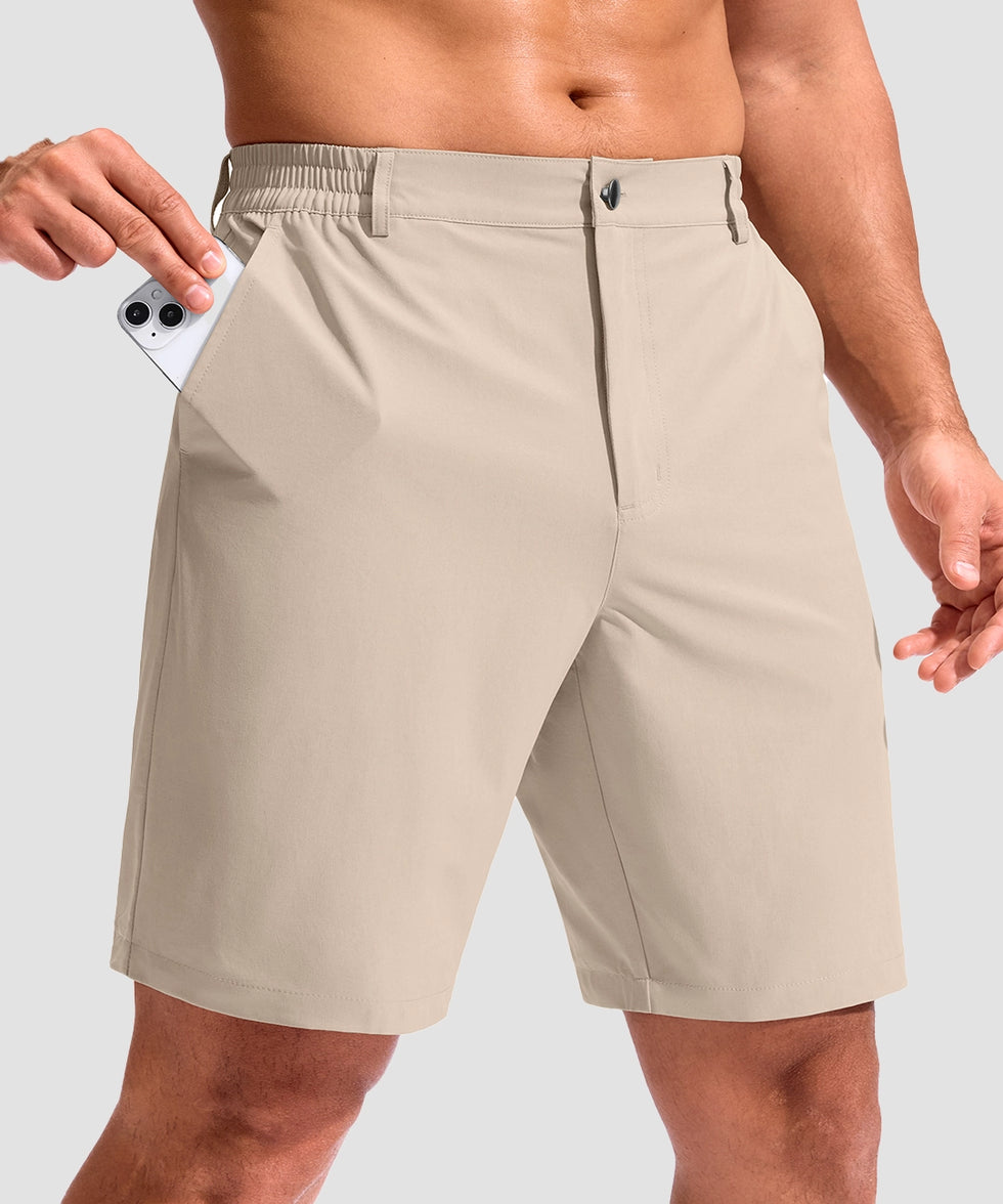 3 Pockets Men's 9" Golf Shorts