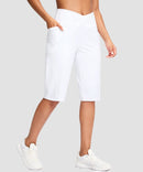 V-waist With Pockets Bermuda Short 14''