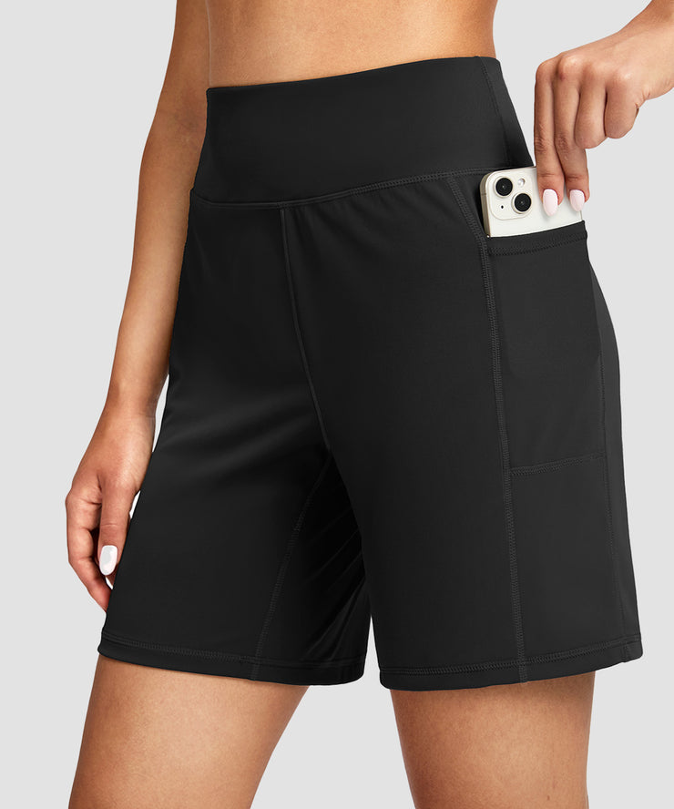 Pull-on Patch Pockets Shorts 7''/9''