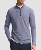 Quarter Zip Golf Pullover With Chest Pocket