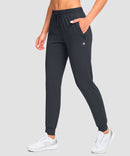 Elastic Waist Zip Pockets Jogger