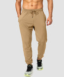 Mid-Waist Zipper Pockets Joggers