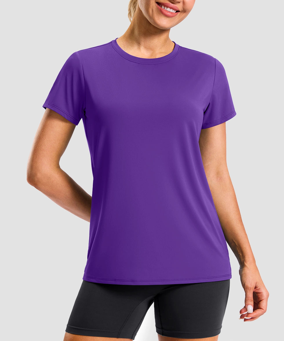 Dry Fit Hip-Length Short Sleeve