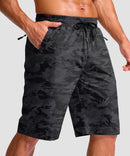 Drawstring With 3 Pockets Swim Short 11''