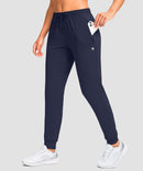 Elastic Waist Zip Pockets Jogger