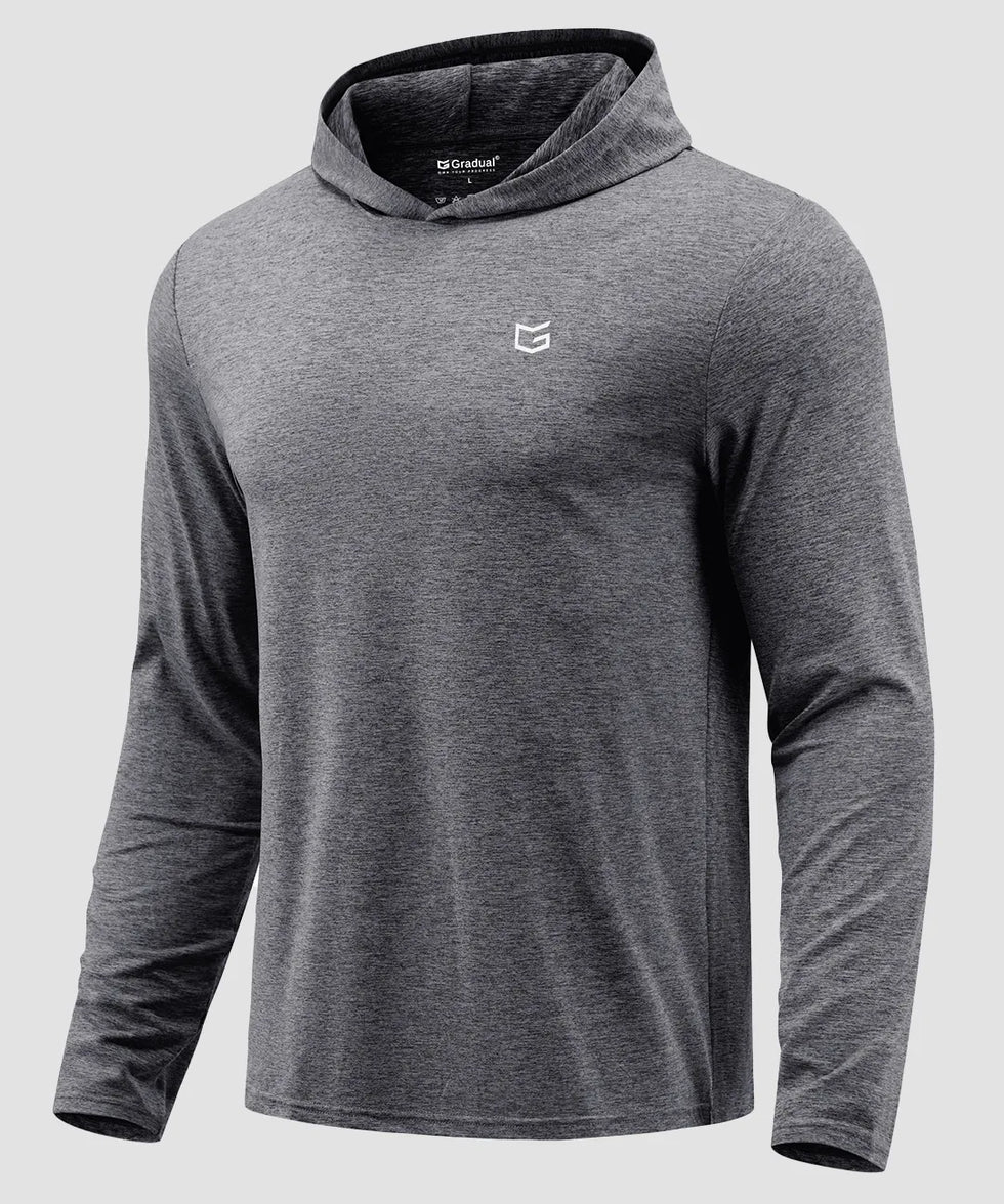 Lightweight Athletic No Strings Hoodie