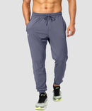 Mid-Waist Zipper Pockets Joggers