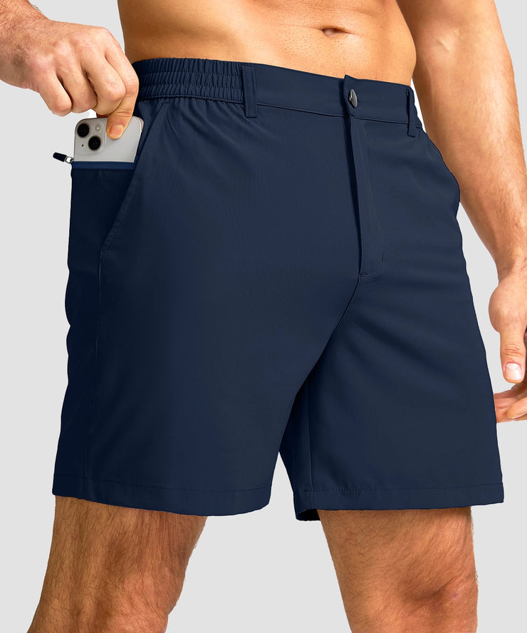 Button-up With 3 Pockets Shorts 5''/7''/9''