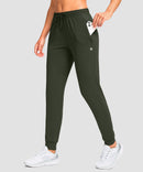 Elastic Waist Zip Pockets Jogger