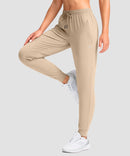Elastic Waist Zip Pockets Jogger