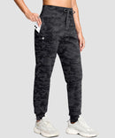 Slim Fit Zip Pockets Thermal Joggers