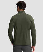 Quarter Zip Golf Pullover With Chest Pocket