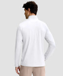 Quarter Zip Golf Pullover With Chest Pocket