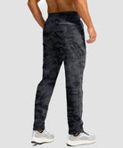 Fleece-Lined Zip Pockets Stretch Tapered Pants