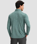 Quarter Zip Golf Pullover With Chest Pocket