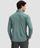 Quarter Zip Golf Pullover With Chest Pocket
