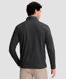 Quarter Zip Golf Pullover With Chest Pocket