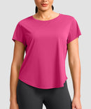 Cross-over Pleated Short Sleeve