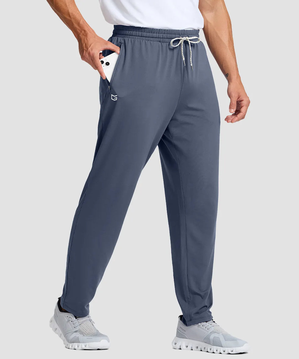 Drawstring With Pockets Stretchy Sweatpants